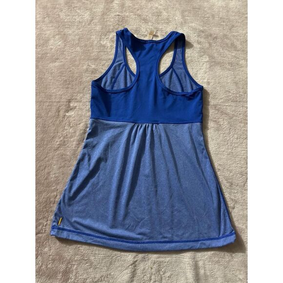 Lucy Active Mesh Inserts Racerback Bra Tank Royal Blue‎ Size Small - Picture 9 of 9